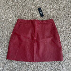 Gorgeous Red Mini Skirt LULU'S